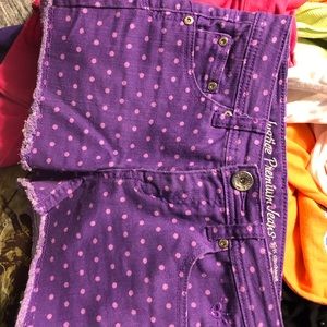 Girls Justice jean shorts